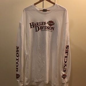 Harley Davidson Longsleeve White 2xl
